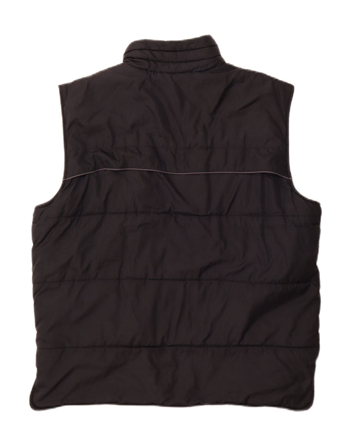 Gilet imbottito da uomo LOTTO UK 40 grande poliestere nero