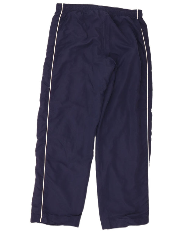 Pantaloni da tuta con grafica da uomo Fila Large in poliestere blu navy