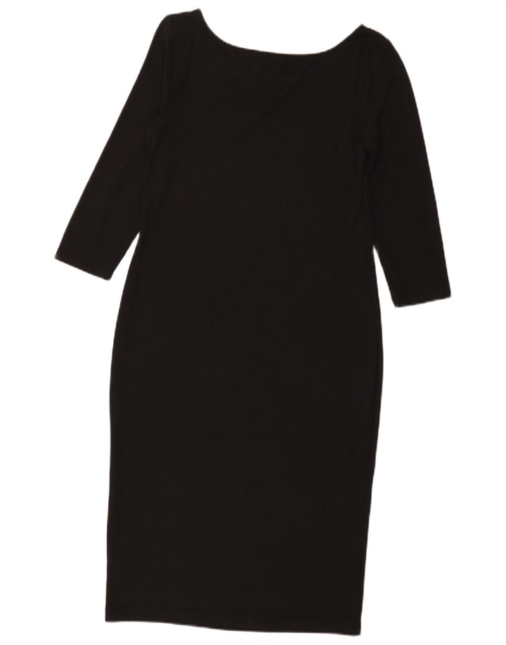 Abito tubino Gap da donna con maniche a 3/4 UK 10 piccolo poliestere nero