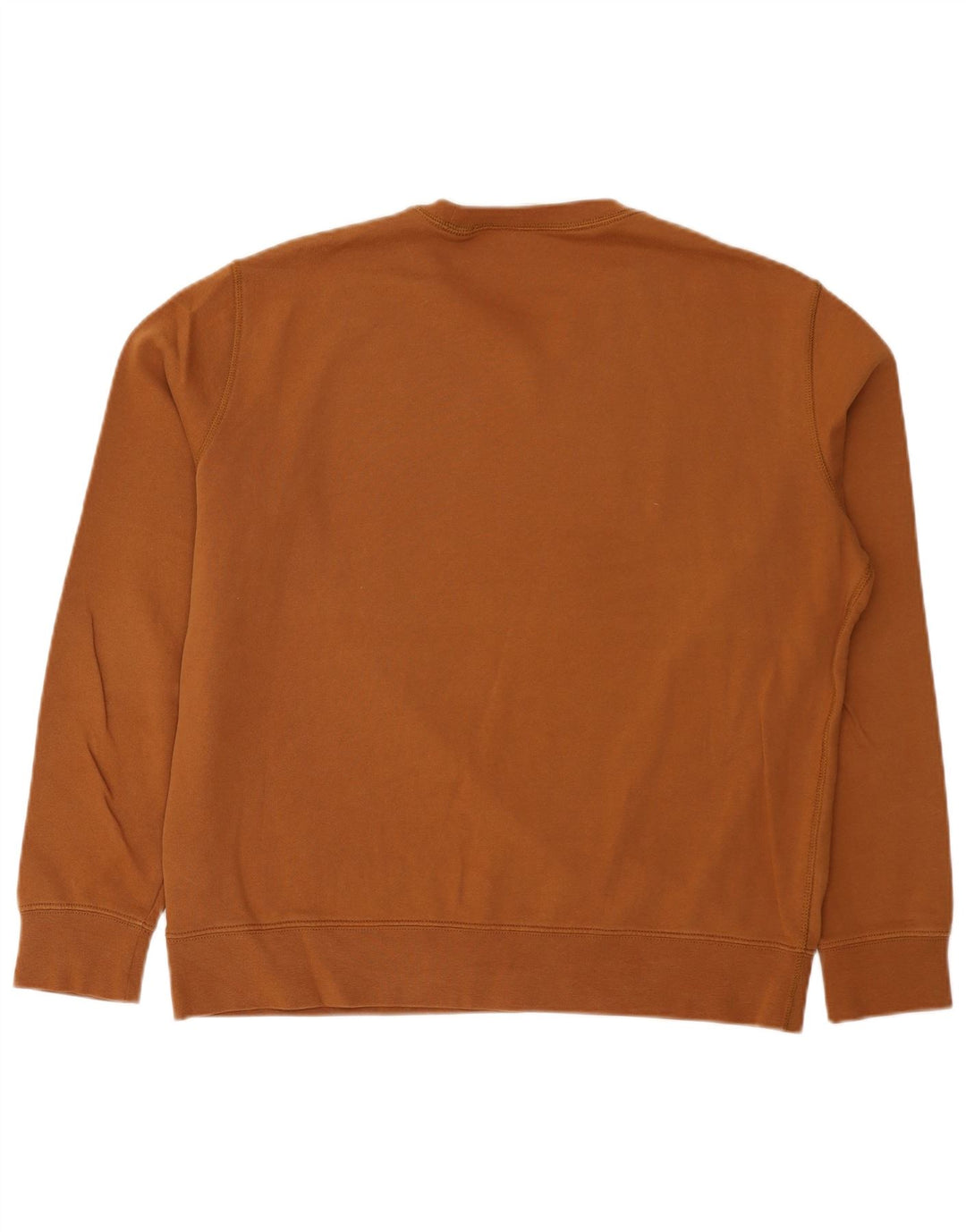 Marks & Spencer Felpa da uomo Maglione grande in cotone marrone