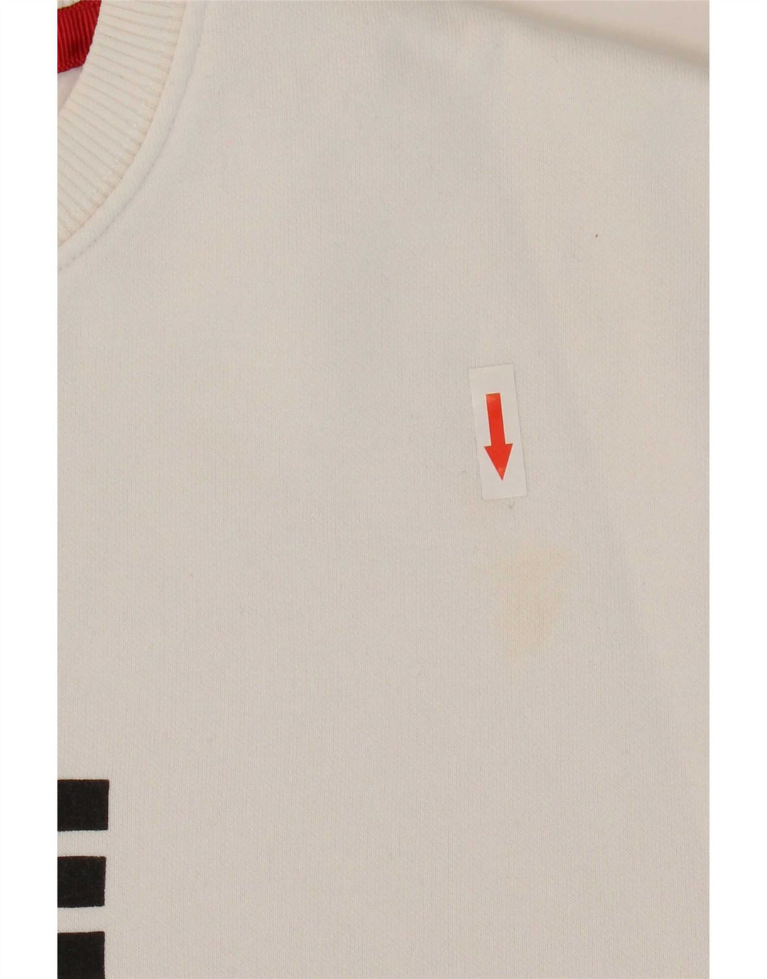 Felpa grafica da uomo Alpha Industries in cotone bianco medio