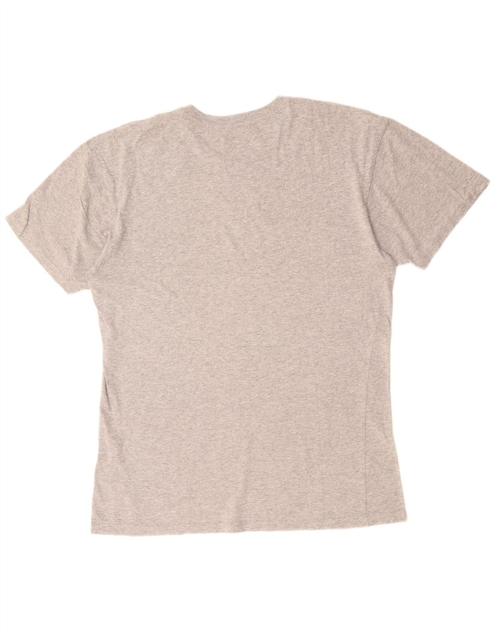 T-shirt grafica da uomo con vestibilità classica VANS, taglia grande, in cotone grigio