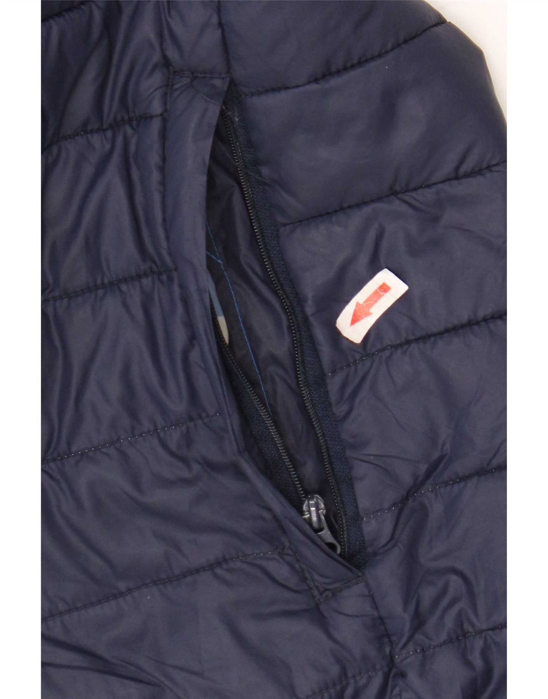 Giacca imbottita con cappuccio da donna Invicta UK 18 XL nylon blu navy