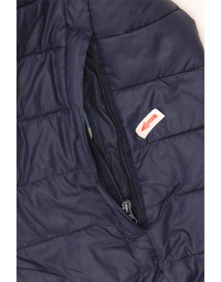 Giacca imbottita con cappuccio da donna Invicta UK 18 XL nylon blu navy