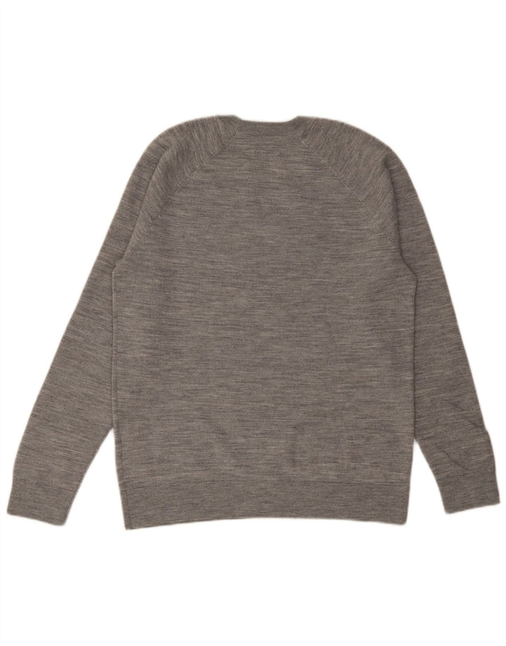 ABERCROMBIE & FITCH Maglione girocollo da uomo grigio medio screziato