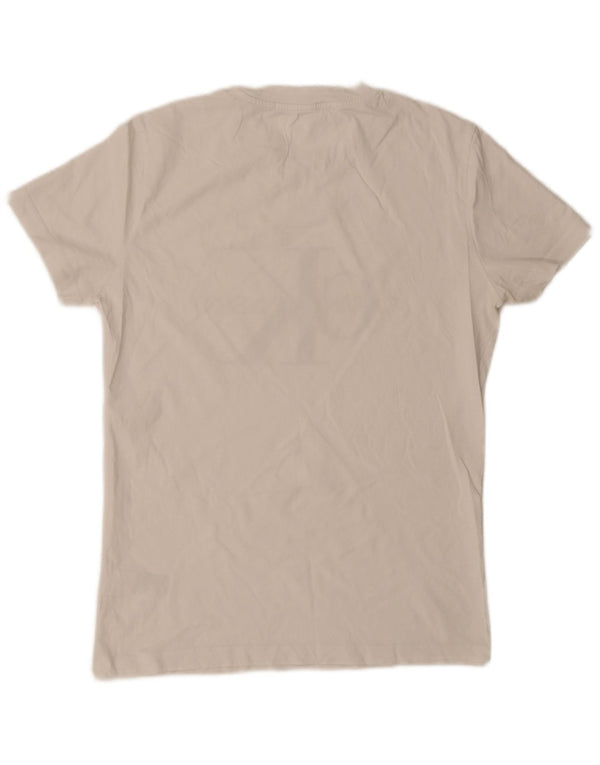 Maglietta grafica da uomo Calvin Klein Jeans Top in cotone bianco medio