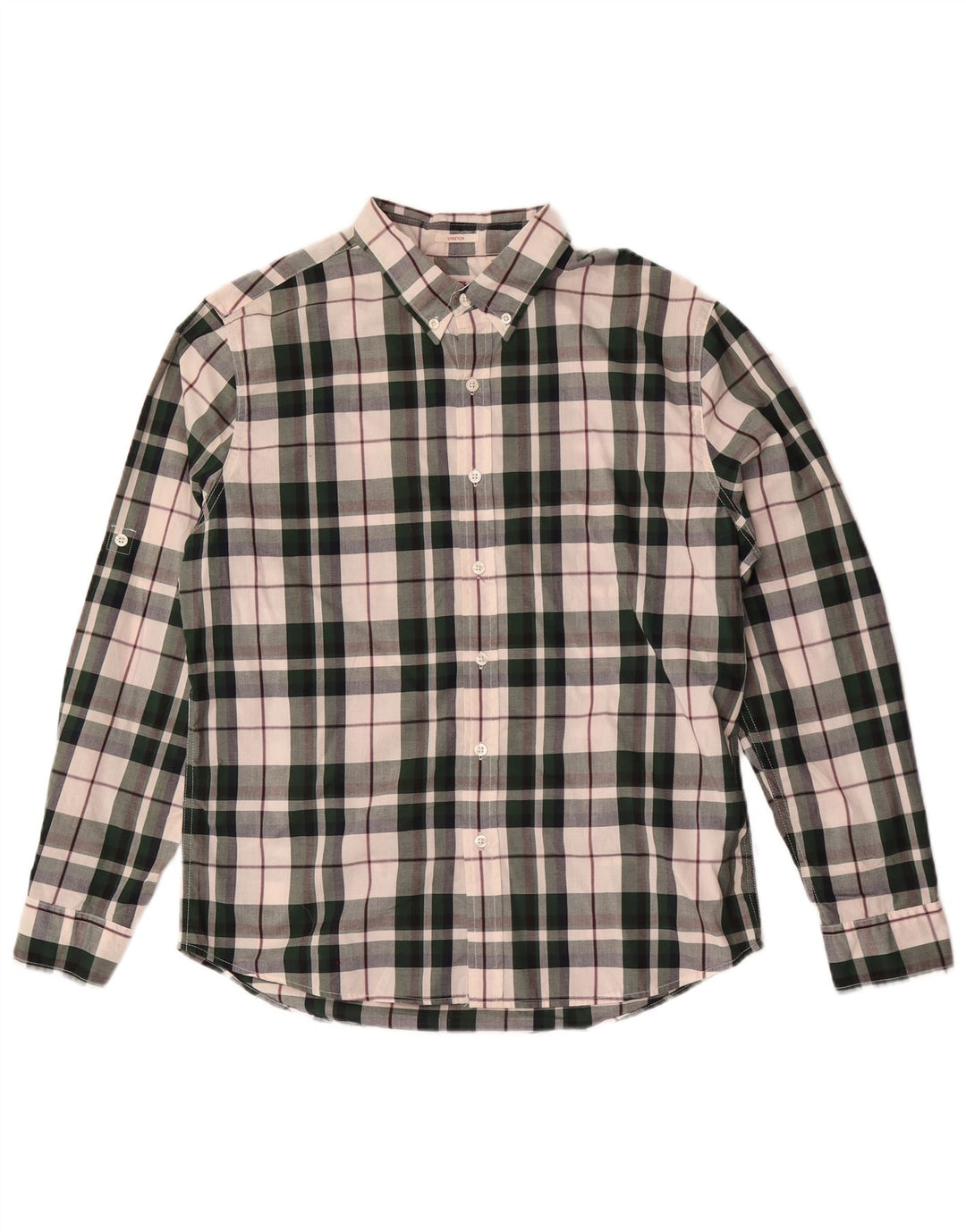 Camicia elasticizzata da uomo Levi's grande in cotone a quadri multicolore