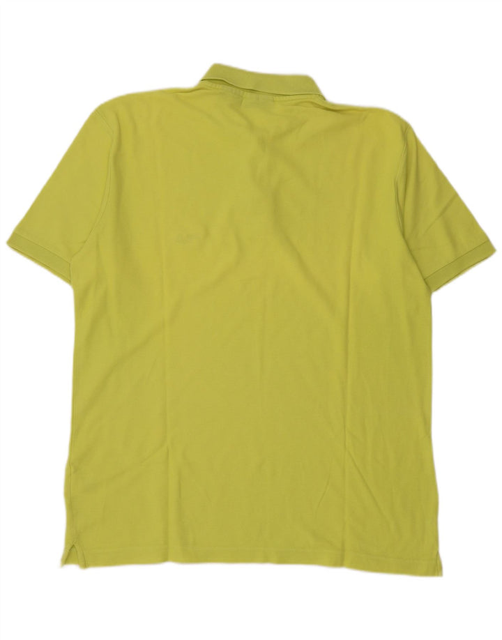 Polo da uomo Fila in cotone verde medio