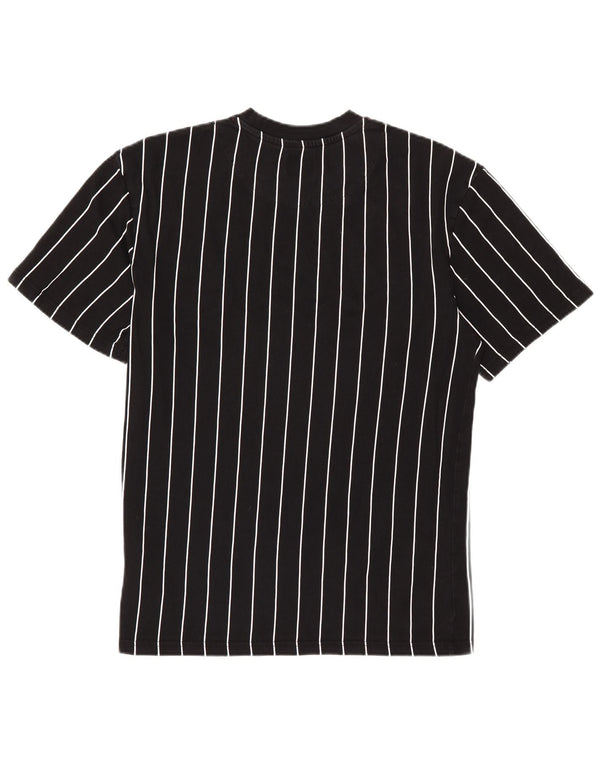 T-shirt grafica da uomo Karl Kani Top XS in cotone a righe nere