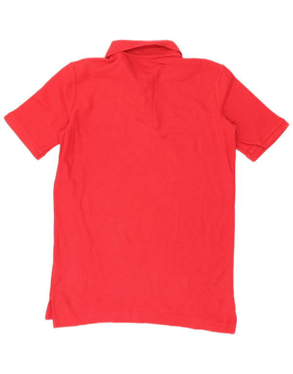 Polo grafica da ragazzo Nike Liverpool 12-13 anni, taglia grande, in cotone rosso