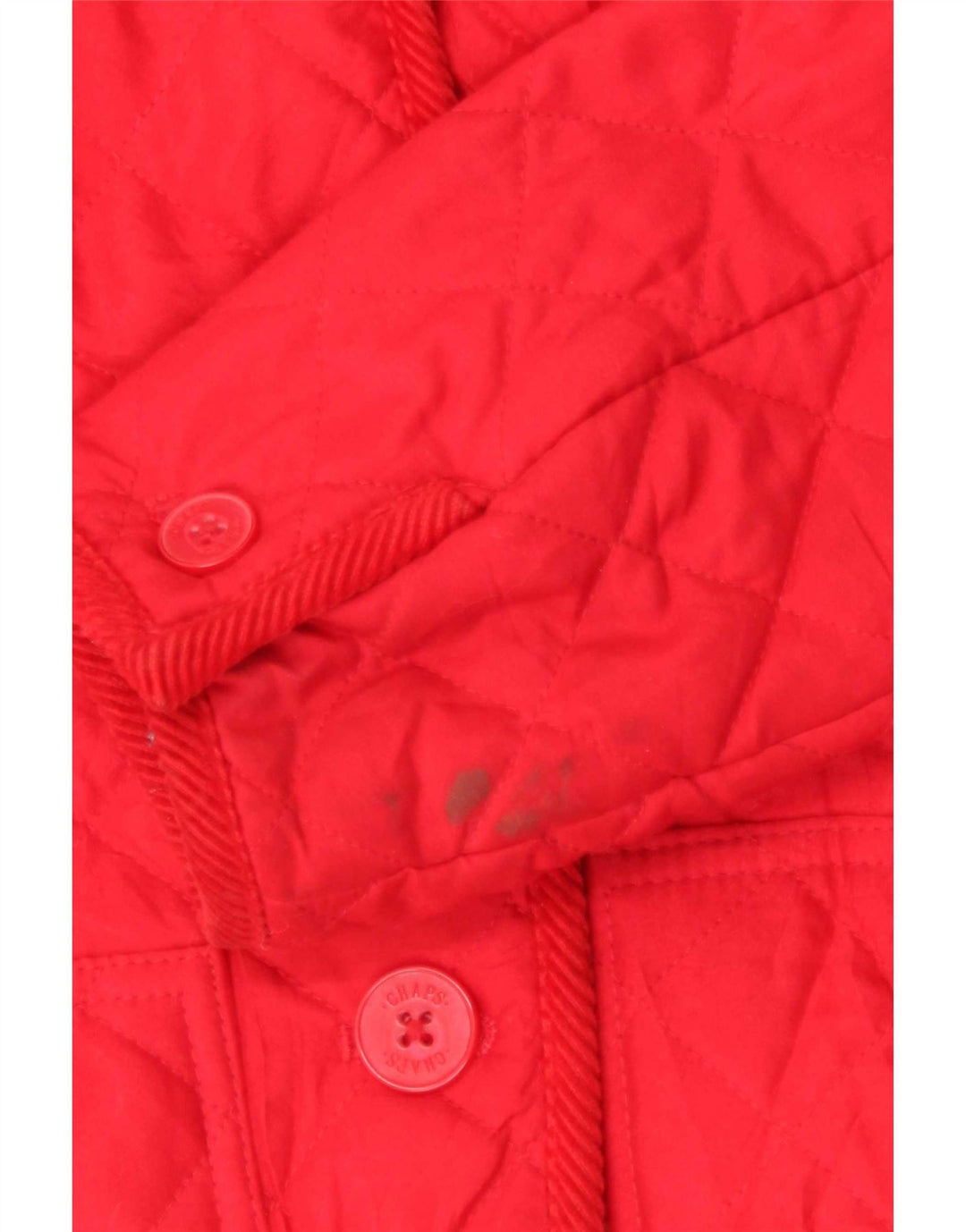 Giacca trapuntata da donna Chaps UK 10 piccola rossa in poliestere