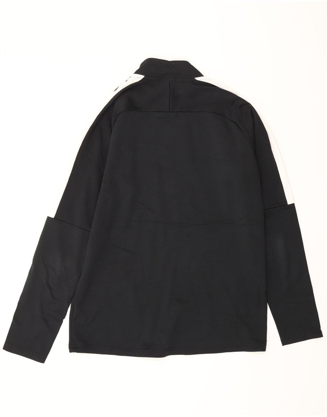 NIKE Top da tuta pullover con zip e collo Dri Fit da uomo, colore nero medio