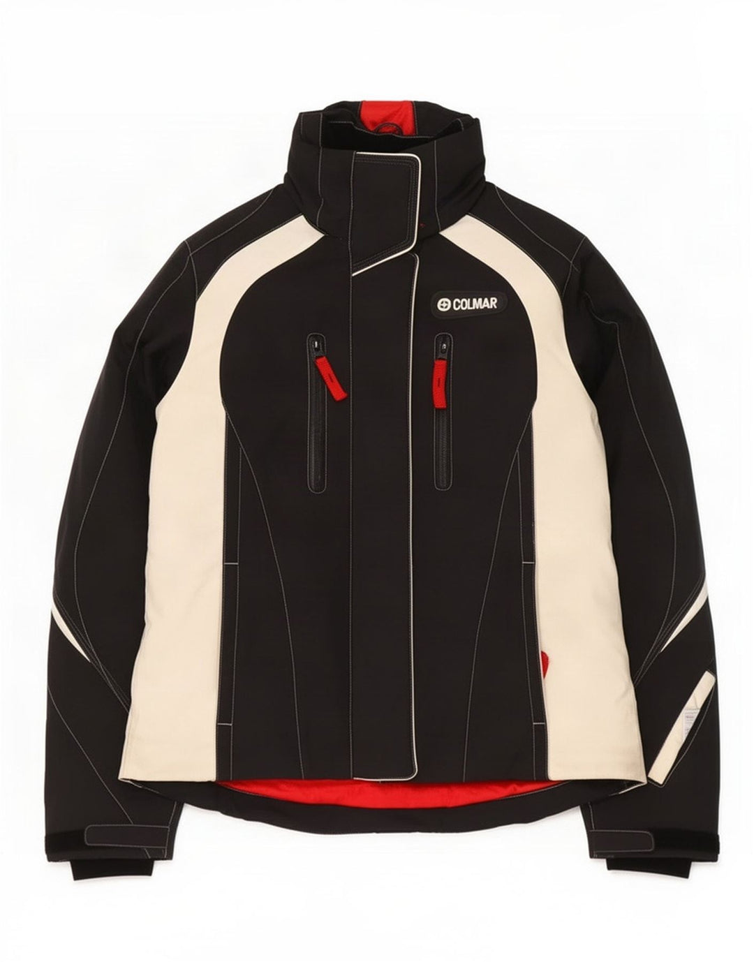 Giacca da sci da donna Colmar IT 48 XL Nera Colourblock in poliammide