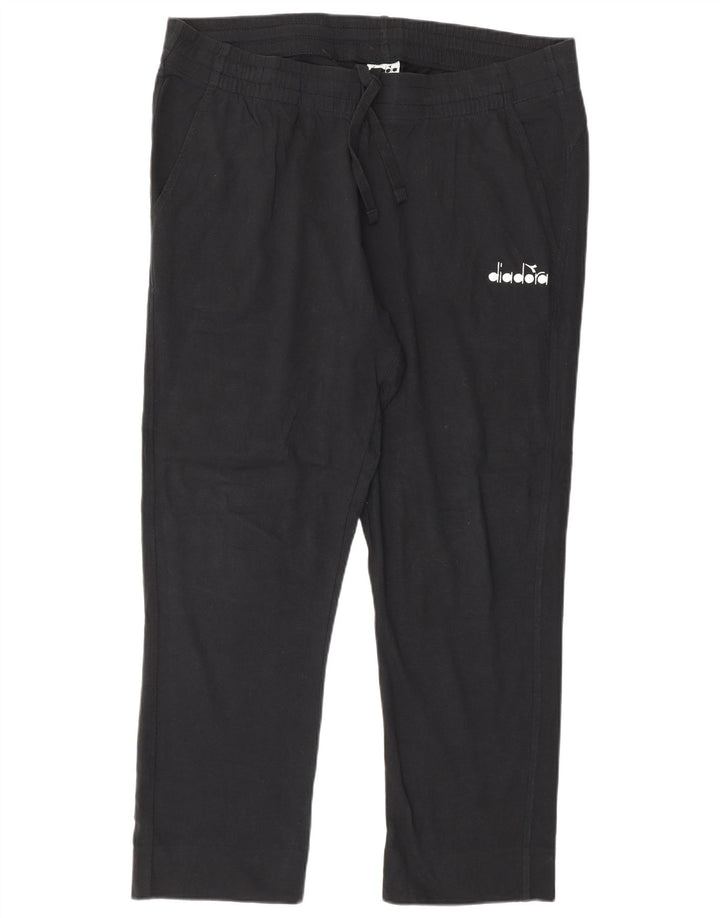 Pantaloni Tuta Uomo DIADORA 2XL Cotone Nero