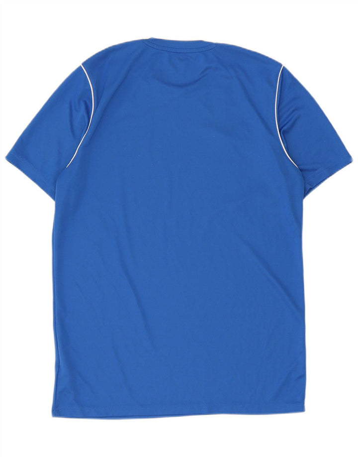 T-shirt Nike Dri Fit Slim Fit da uomo, grande, in poliestere blu