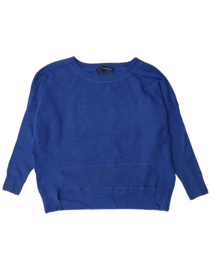 Maglione maglione con scollo a barca da donna French Connection UK 6 XS Blu classico