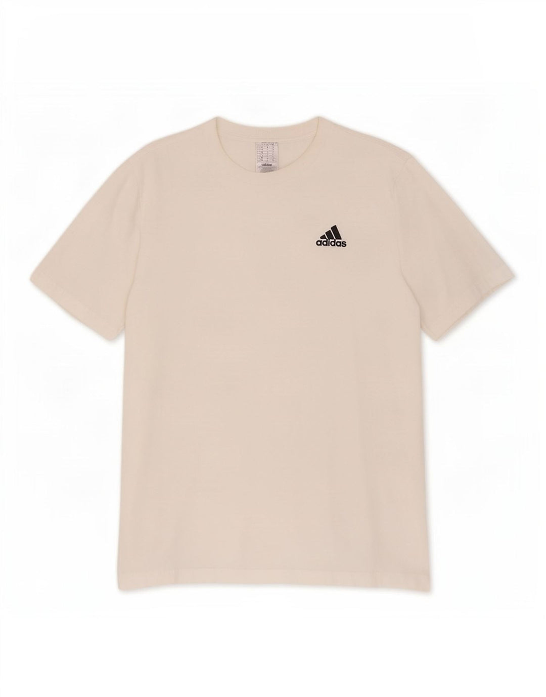 Maglietta Adidas da uomo Top Large in cotone bianco