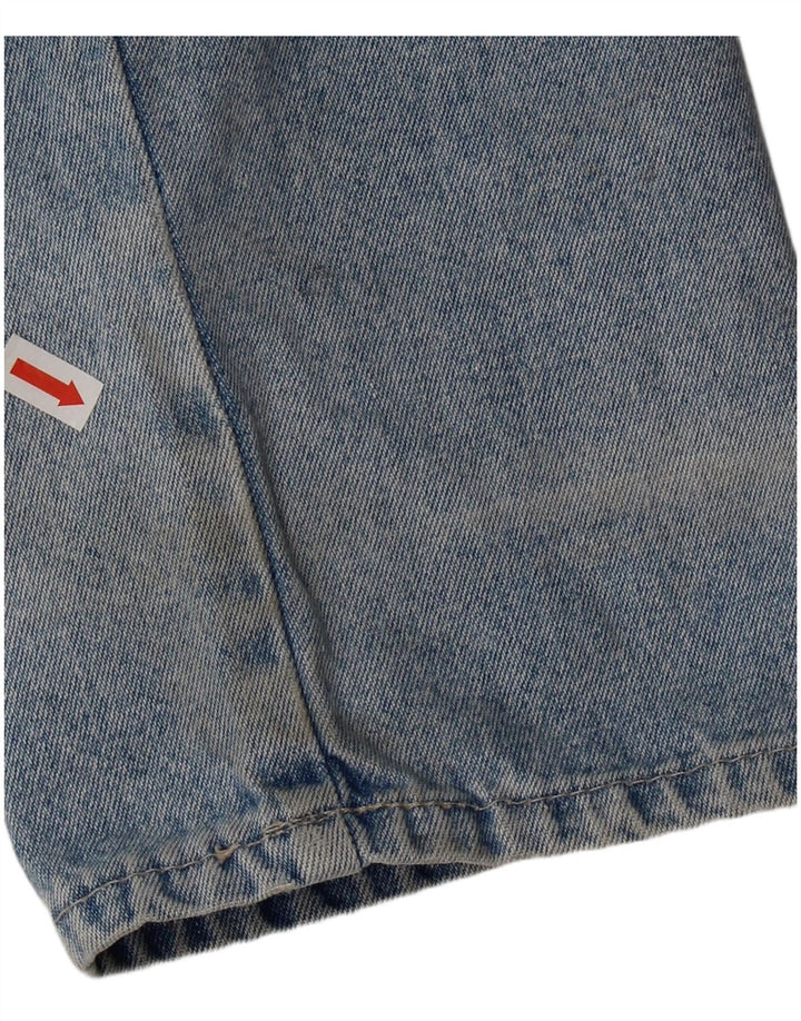 Jeans affusolati a vita alta da donna Roccobarocco IT 45 medio W31 L31 Blu