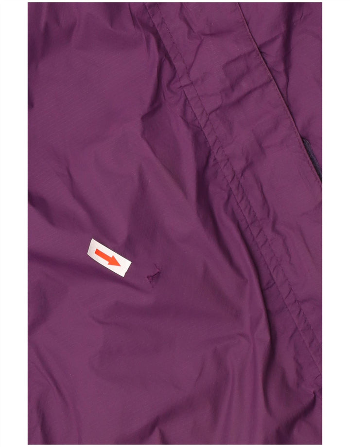 Giacca antipioggia oversize con cappuccio da donna Mountain Warehouse UK 18 XL Viola