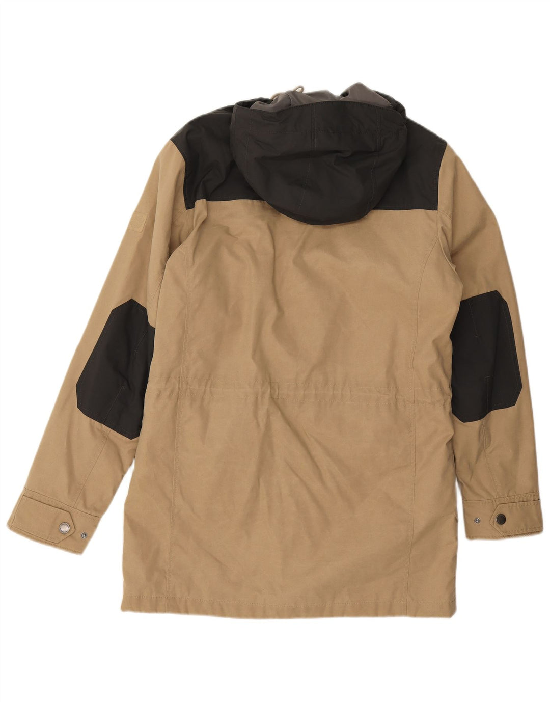 Giacca parka con cappuccio da uomo Jack Wolfskin UK 36/38 Colorblock beige medio