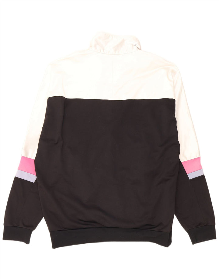 Giacca da ginnastica grafica da donna Asics UK 18 XL White Colourblock