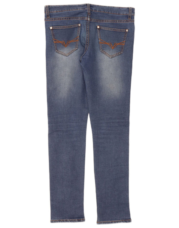 Jeans slim da donna Guess UK 12 medi W30 L28 cotone blu