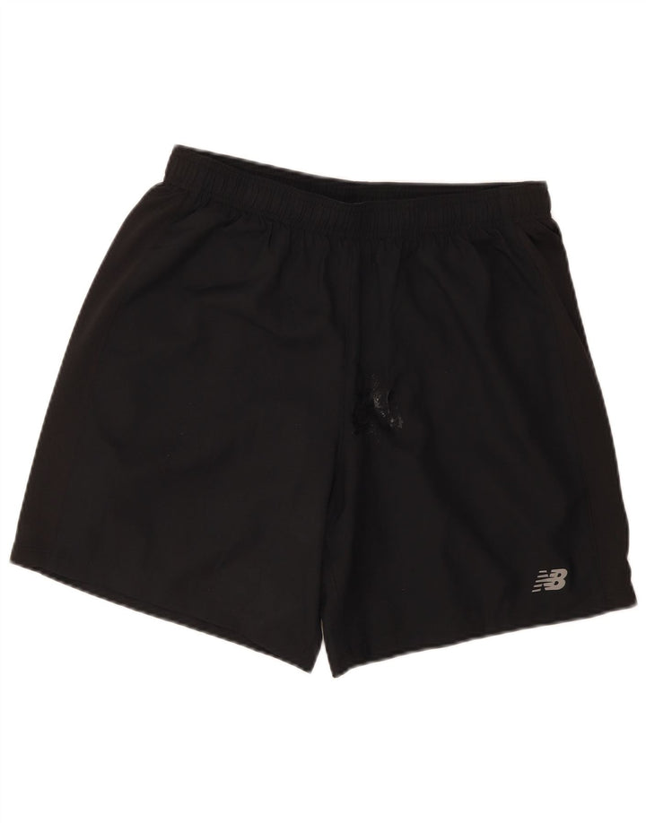 Pantaloncini sportivi da uomo New Balance grandi neri