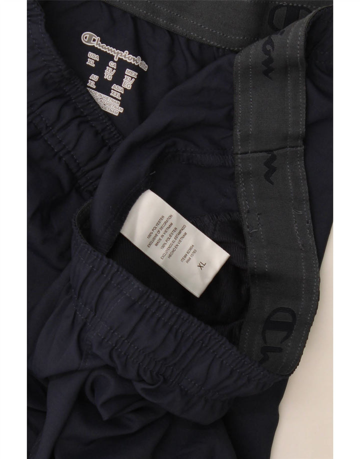 Pantaloni da tuta da uomo CHAMPION XL poliestere blu navy