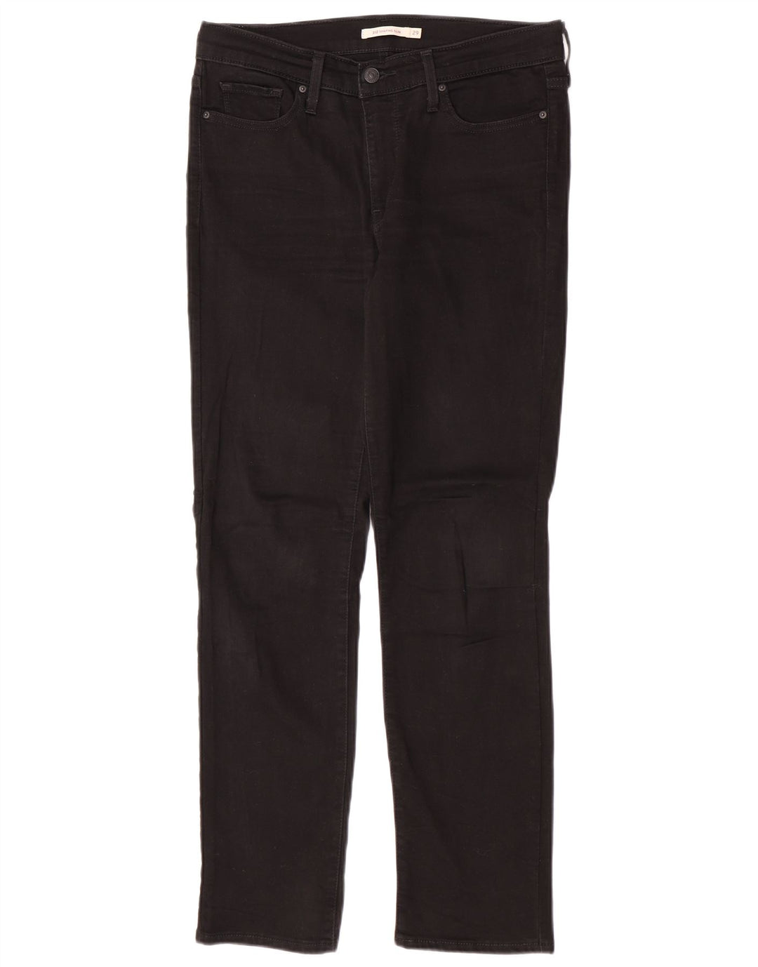 Levi's Donna 312 Shaping Slim Jeans W29 L30 Cotone Nero