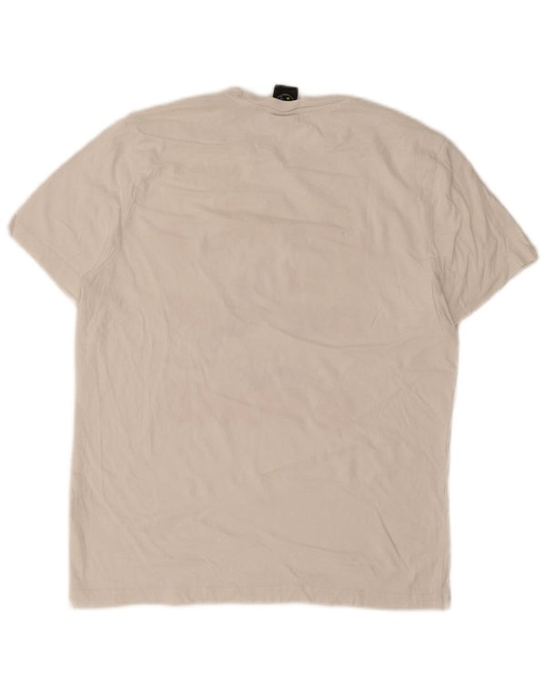T-shirt grafica da uomo Maui and Sons Top in cotone bianco medio