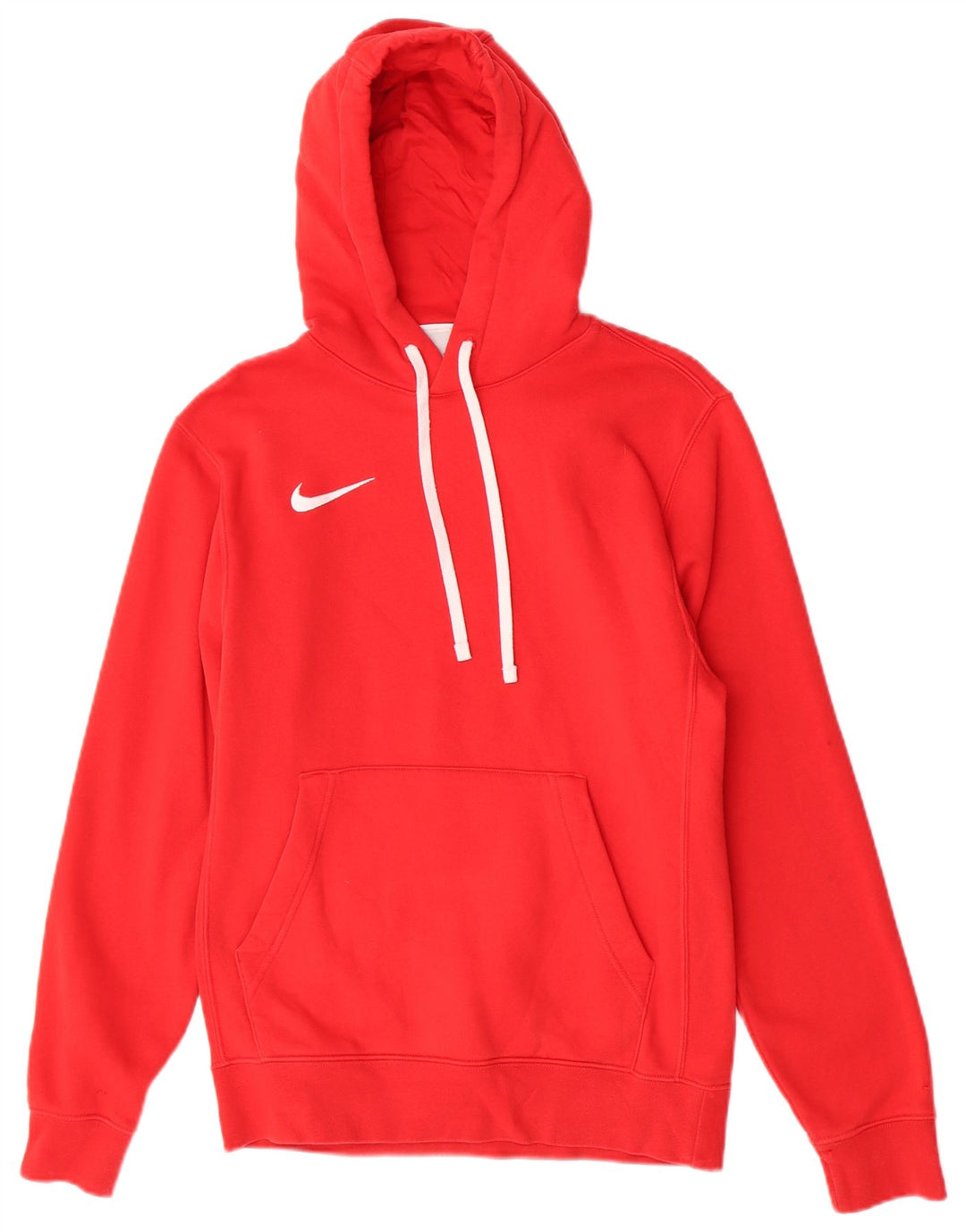 Felpa con cappuccio da uomo Nike Small rossa in cotone