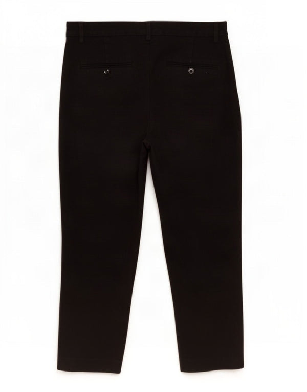 Pantaloni corti slim da donna Gap UK 10 piccoli W30 L24 cotone nero
