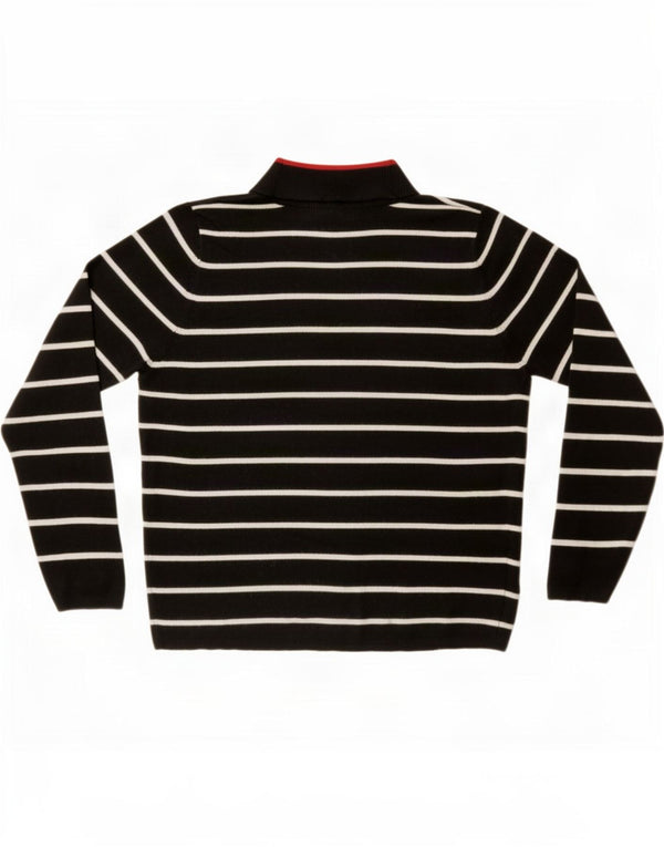 Maglione maglione a collo alto da donna Marks & Spencer UK 14 medio nero