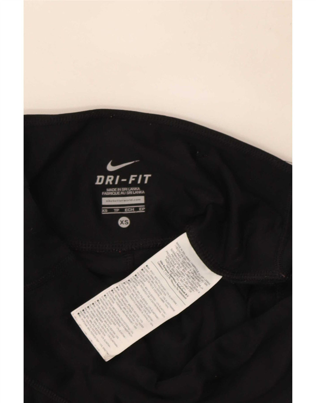 Leggings Nike Dri Fit da donna UK 6 XS poliestere nero