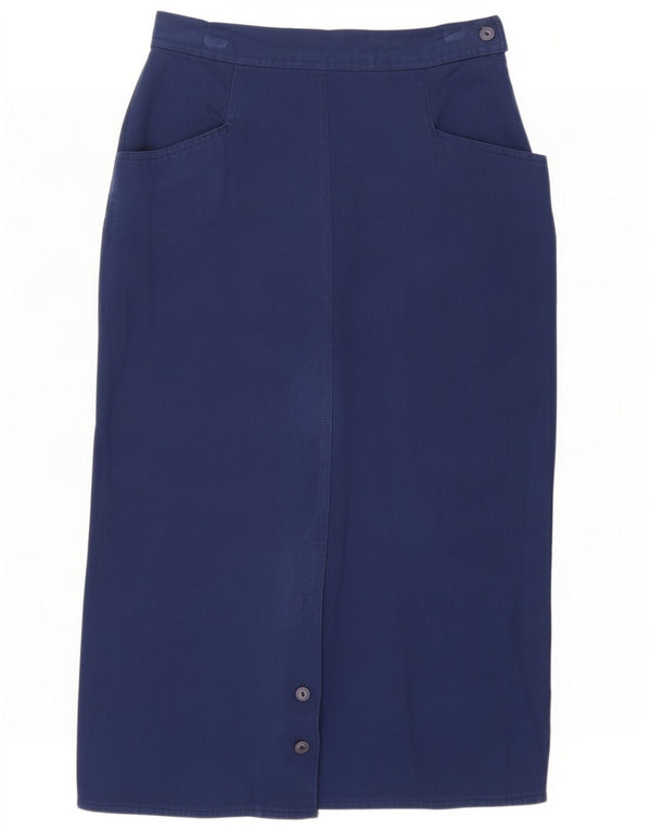 Gonna Tubino Donna Stefanel IT 44 Media W26 Blu Cotone