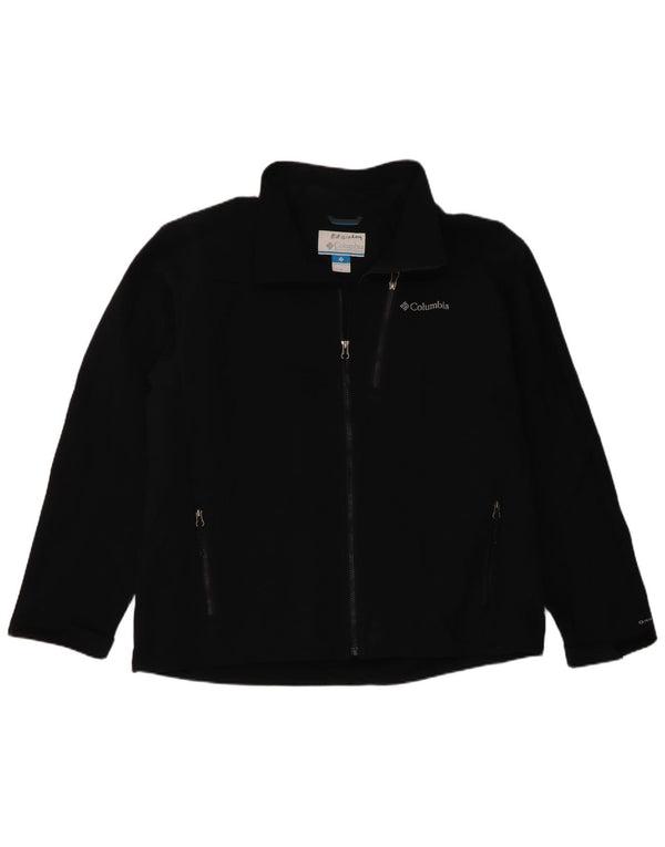 Giacca in pile da uomo Columbia UK 42 XL poliestere nero