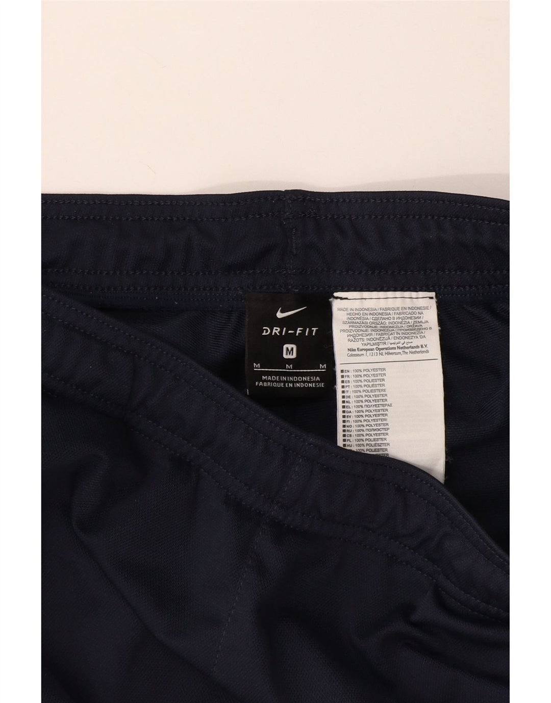 Pantaloni da tuta Nike Dri Fit da uomo, poliestere medio blu navy