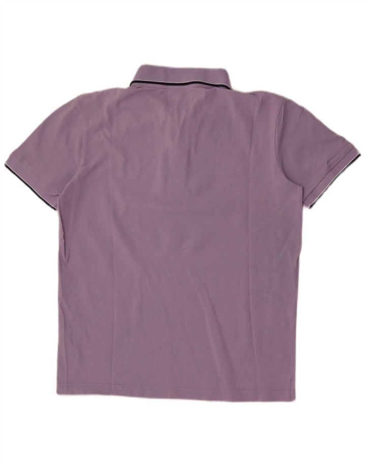 Polo Kappa Uomo Large Viola in cotone