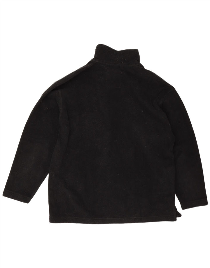 Maglione in pile da uomo con zip e collo Murphy & Nye XL nero poliestere