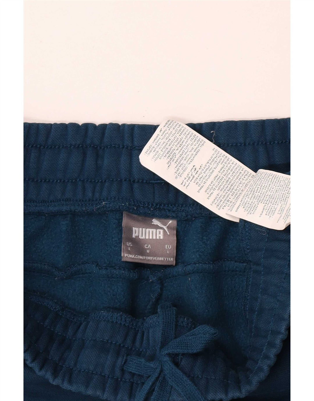 Pantaloni da tuta da uomo Puma Joggers grandi in cotone blu