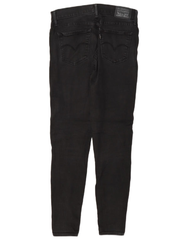 Jeans Levi's da donna 710 super skinny W28 L28 cotone nero
