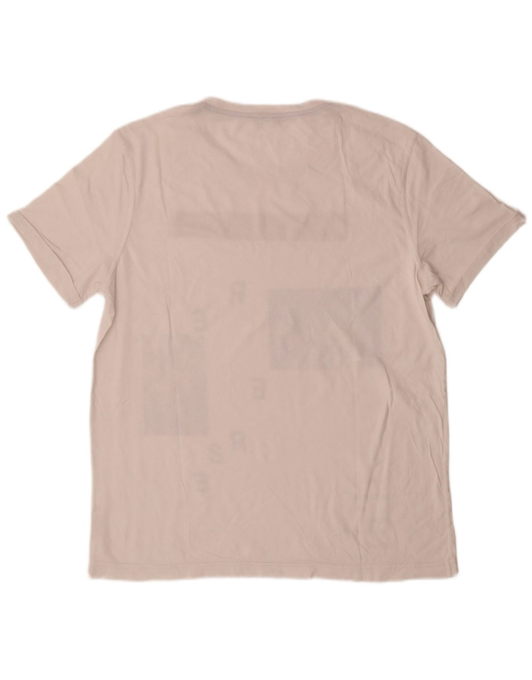 T-shirt grafica da uomo Benetton Top bianco medio