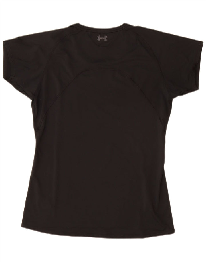T-shirt Heat Gear da donna UNDER ARMOUR UK 14 poliestere nero medio