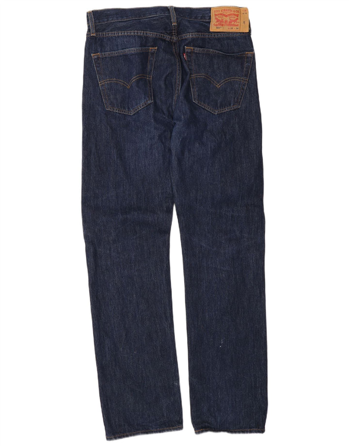 Levi's Uomo 501 Jeans dritti W33 L34 Cotone blu