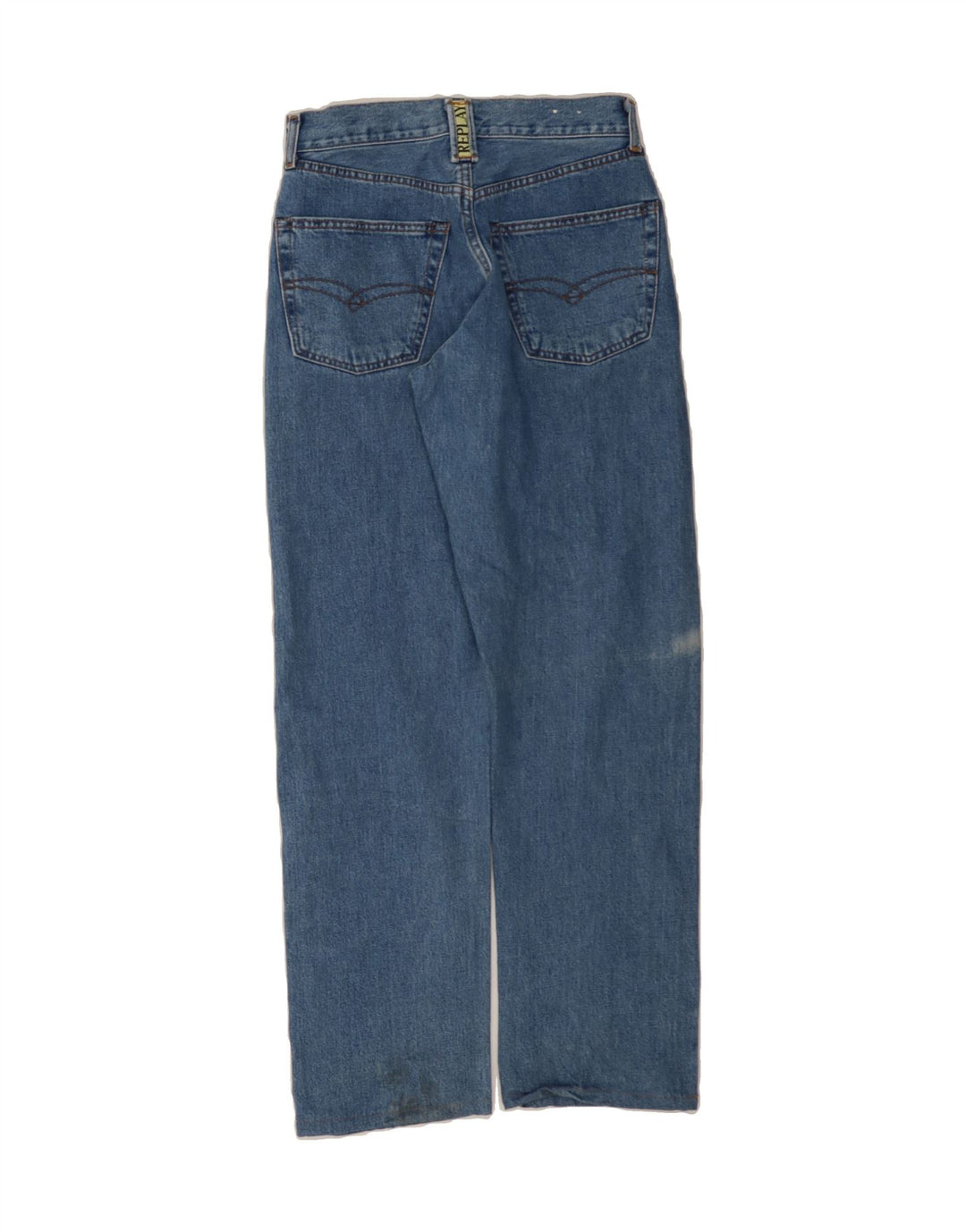 REPLAY Womens 901 Straight Jeans W30 L30 Blue Cotton Vintage Replay and Second-Hand Replay from Messina Hembry 