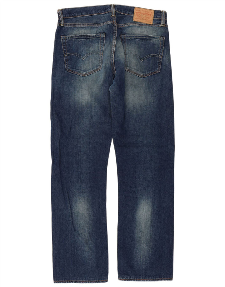 Levi's Uomo 504 Jeans dritti W31 L34 Cotone Blu