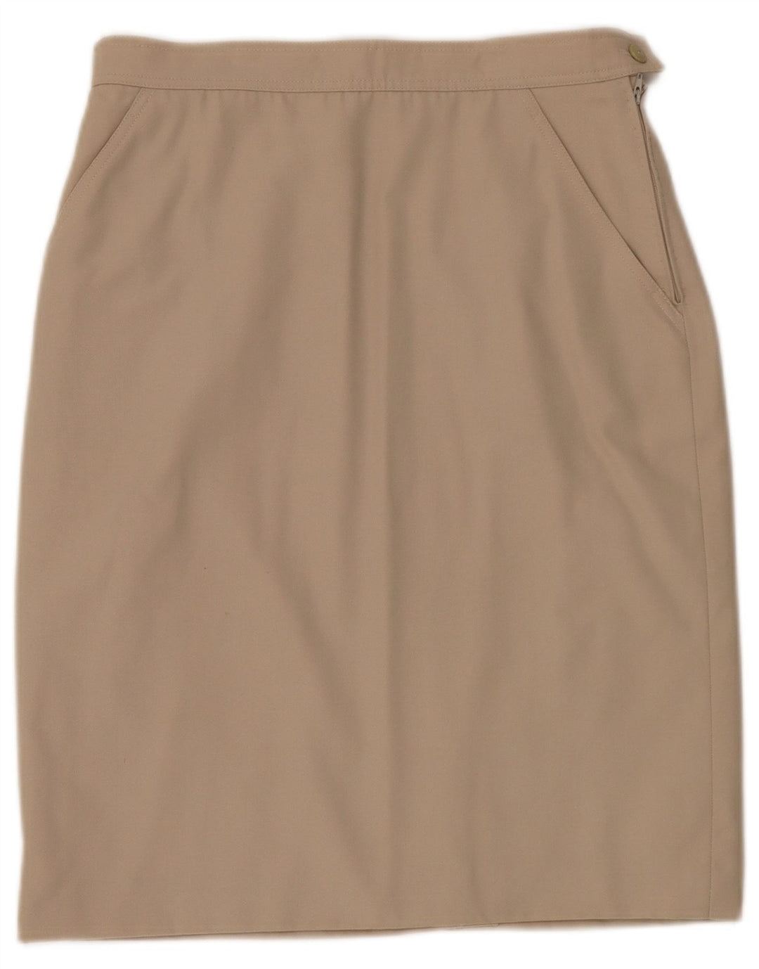 Gonna a tubino da donna Marella UK 16 Large W30 Beige Lana