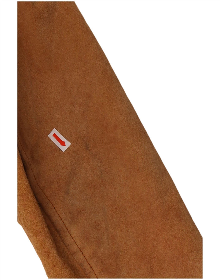 PIAZZA ITALIA Giacca Donna in Camoscio IT 42 Pelle Beige Medio