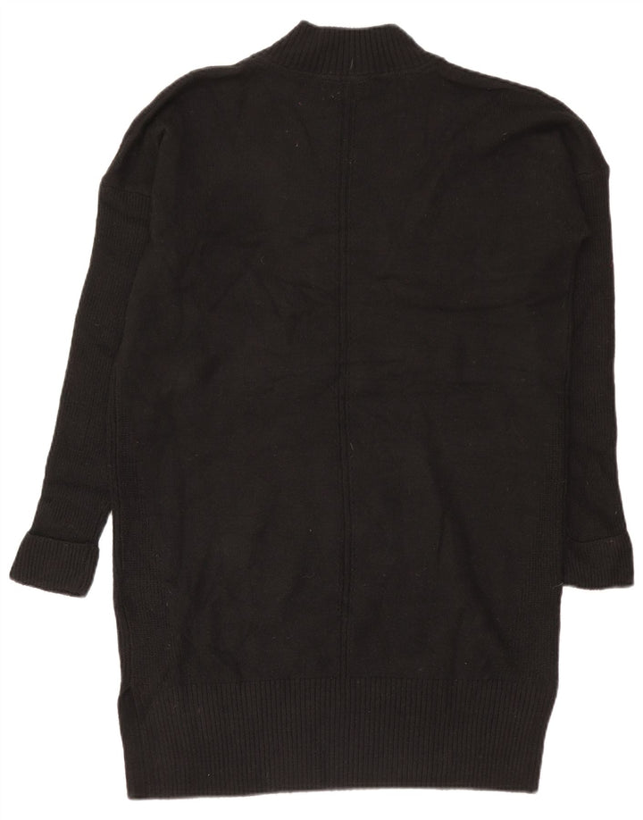 Abito maglione da donna Fat Face UK 12 Poliestere nero medio