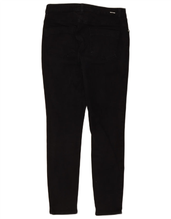 Jeans slim da uomo Zara EU 44 Large W34 L28 Neri